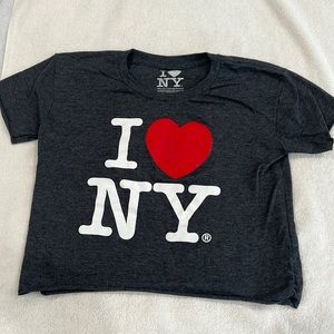i ❤️ NY crop top